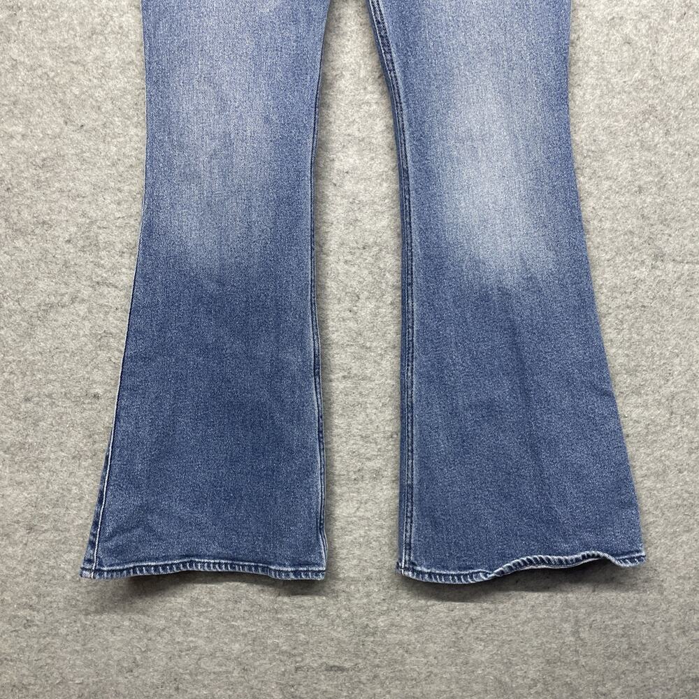 Y2K Hollister Women W27R/4R Low Rise Flare Jeans Cali Flare So Cal Stretch Denim - Picture 3 of 13